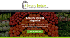 Desktop Screenshot of grocery-insightmagazine.com